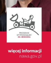 Mgr Mikołaj Ryśkiewicz laureatem programu Bekker NAWA!